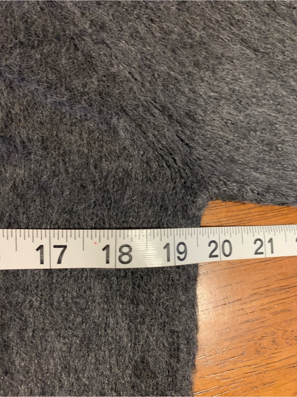 100% Baby Alpaca Sweater (L) | Made in Peru | Ultra-Soft Grey Knit Comfy - Picture 7 of 7
